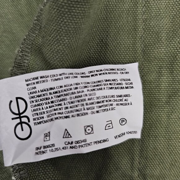 Vintage America Cotton Canvas Anorak Utility Jacket Olive Green New Size M - Picture 15 of 15